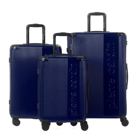 BERLIN Navy 3-piece suitcase set