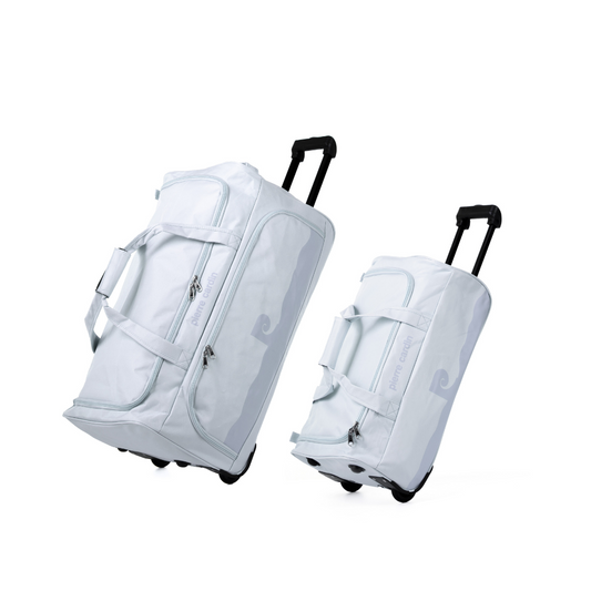 SET OF 2 GREY VIGNOLE ROLLER BAGS