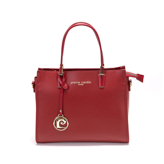 Isorella-3 handbag Burgundy Pierre Cardin