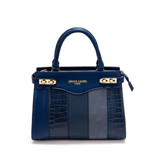 Pierre Cardin Leuca Navy Handbag