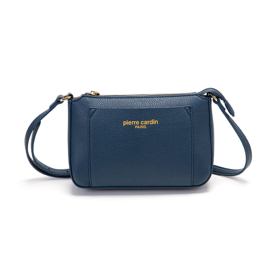 ORCIA Navy shoulder bag Pierre Cardin