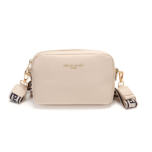 Pierre Cardin Narni Cream Shoulder Bag