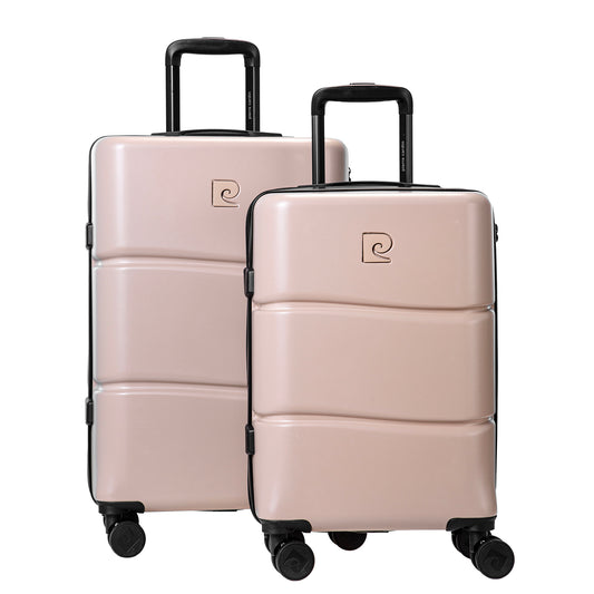 ENSEMBLE DE 2 VALISES RIGIDE INTENSE CHAMPAGNE