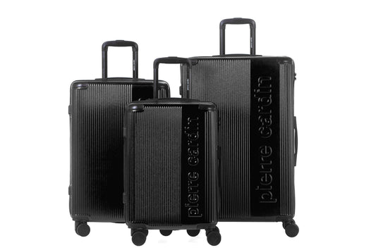 SET DE 3 VALISES RIGIDES BERLIN (TAILLES S,M,L) Black