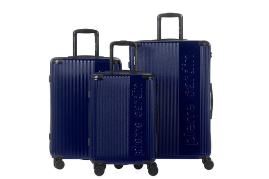 SET DE 3 VALISES RIGIDES BERLIN (TAILLES S,M,L) Navy